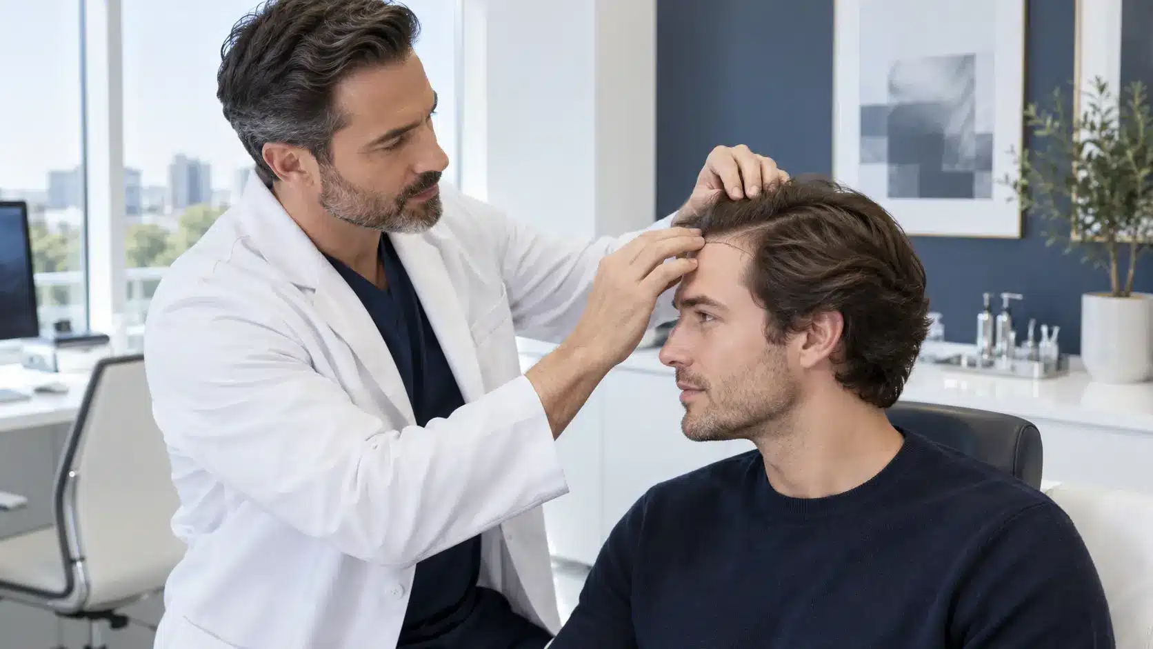 non shave fue hair transplant